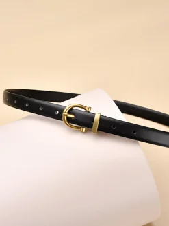 Adjustable Simple Metal Pin Buckle Belt