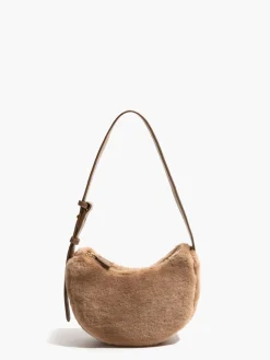 Adjustable Strap Fuzzy Armpit Bag