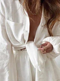Aegean Two Piece Double Lined Shorts Set