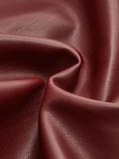 A-Line Faux Leather Mini Skirt