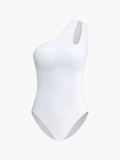 Asymmetrical Cutout One Piece Swimsuit
