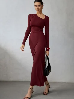 Asymmetrical Long Sleeve Skirt Set