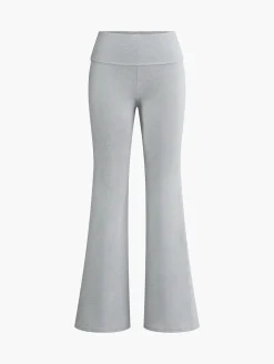 Asymmetrical Neck One Shoulder Off Top With Pants Set