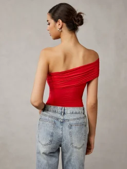 Asymmetrical One Shoulder T-Shirt