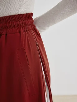 Athleisure Side Pinstripe Drawstring Pants