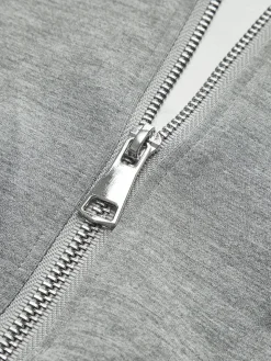 Athleisure Zipper Slim Hoodie