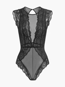 Backless Lace Bodysuit