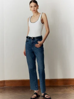 Backless Slim Low Cut Bodysuit