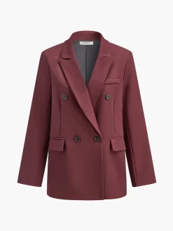 Basic Piping Button Blazer