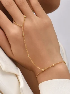 Bead Chain Mittens Bracelet