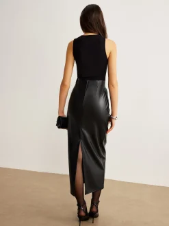 Belted Panel Tank Dress