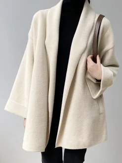 Belted Soft Women Faux Fur Coat