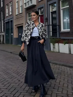 Boheme Crew Neck Winter Coat