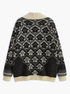 Boheme Printed V-Neck Cardigan