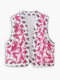 Boheme Printed Warm Vest