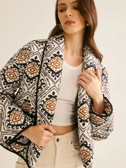 Boheme Printed Winter Coat