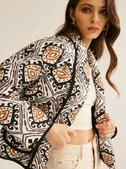 Boheme Printed Winter Coat