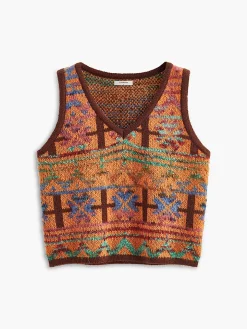 Boheme V-Neck Sweater Vest