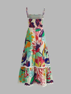 Boho Floral Cami Dress