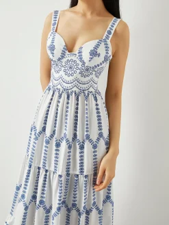 Boho Printed Flowy Tank Long Dress