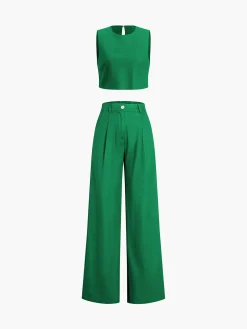 Boho Two Piece Pants Set