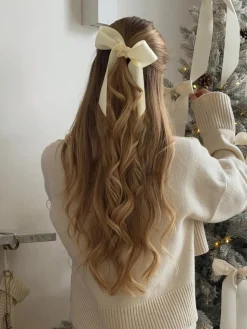 Bow Decor Hair Clip