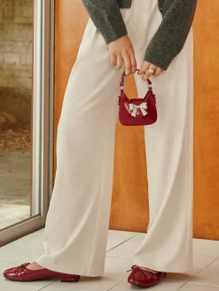Bow Flap Mini Tote Bag