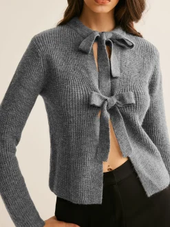 Bow Knotted Cardigan