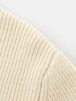 Bow Ribbed Warm Sweater