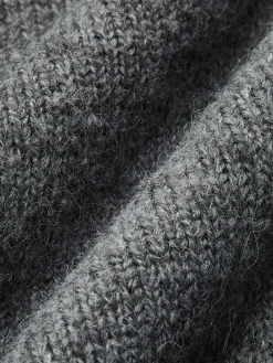 Bow-Decor Button Stretch Cardigan