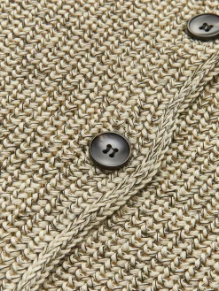 Breasted Soft Sweater Vest