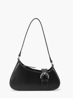 Buckle Belt-Design Armpit Bag