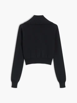 Buckle Up Long Sleeve Knit Top