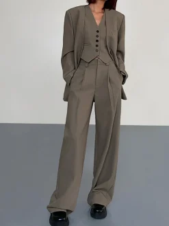 Business Casual Pleat Dress Pants