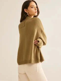 Button Down Pockets Cardigan