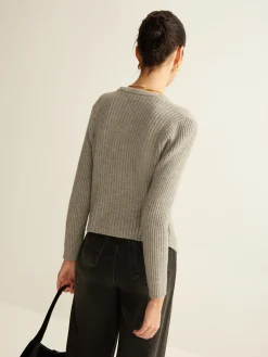 Button Down Split Cardigan