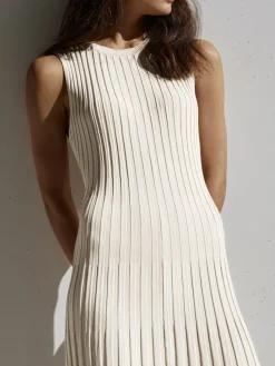Camille Knit Pleat Maxi Dress