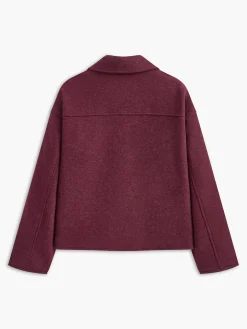 Cargo Tweed Polo Jacket