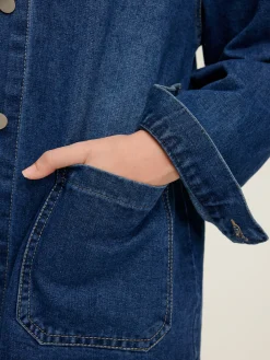 Casual Breasted Lapel Denim Jacket