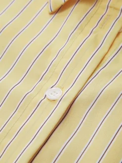 Casual Long Sleeve Striped Shirt