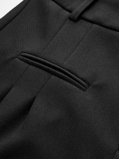 Casual Mid Waist Shorts Without Belt