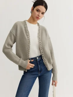 Casual Plain Cardigan