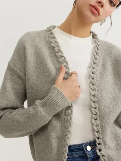 Casual Plain Cardigan
