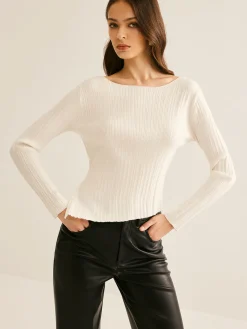 Casual Split Knit Top