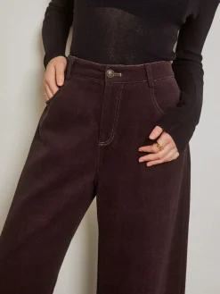 Casual Wide-Leg Denim Pants