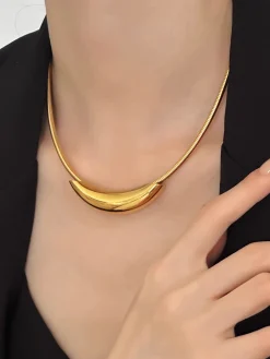 Chic O-Ring Choker Necklace