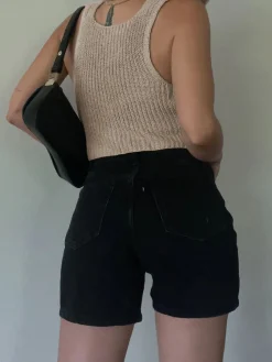 Classic Hook-and-Eye Knit Vest