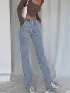 Classic Straight Leg Jeans