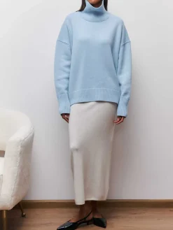 Cloudless Sky Turtleneck Oversized Sweater