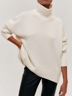 Cloudless Sky Turtleneck Oversized Sweater